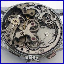 For Repair Hy. Moser Chronographe Wristwatch For Part
