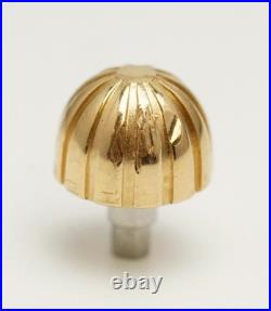 Genuine BREITLING 18K Yellow Gold Crown Watch Replace Repair Part 6.5mm Tap 10