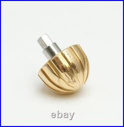 Genuine BREITLING 18K Yellow Gold Crown Watch Replace Repair Part 6.5mm Tap 10