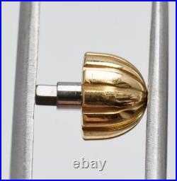 Genuine BREITLING 18K Yellow Gold Crown Watch Replace Repair Part 6.5mm Tap 10