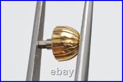 Genuine BREITLING 18K Yellow Gold Crown Watch Replace Repair Part 6.5mm Tap 10
