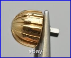 Genuine BREITLING 18K Yellow Gold Crown Watch Replace Repair Part 6.5mm Tap 10