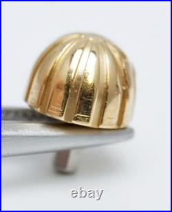 Genuine BREITLING 18K Yellow Gold Crown Watch Replace Repair Part 6.5mm Tap 10