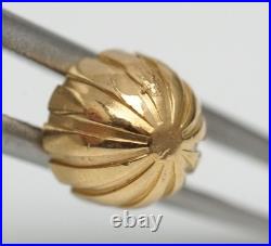 Genuine BREITLING 18K Yellow Gold Crown Watch Replace Repair Part 6.5mm Tap 10