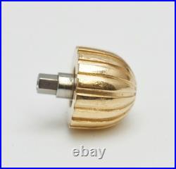 Genuine BREITLING 18K Yellow Gold Crown Watch Replace Repair Part 6.7mm Tap 7