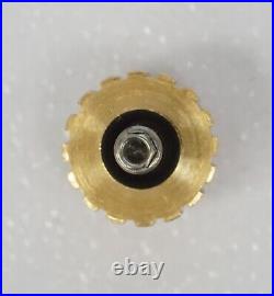 Genuine BREITLING 18K Yellow Gold Crown Watch Replace Repair Part 6.7mm Tap 7