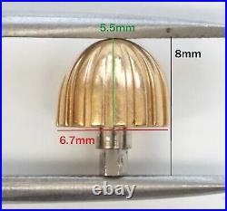 Genuine BREITLING 18K Yellow Gold Crown Watch Replace Repair Part 6.7mm Tap 7