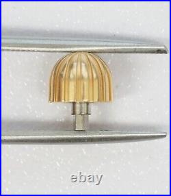 Genuine BREITLING 18K Yellow Gold Crown Watch Replace Repair Part 6.7mm Tap 7