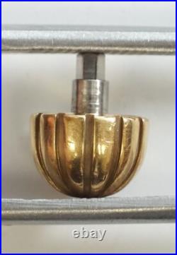 Genuine BREITLING 18K Yellow Gold Crown Watch Replace Repair Part 6.8mm Tap 7