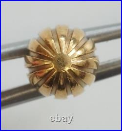Genuine BREITLING 18K Yellow Gold Crown Watch Replace Repair Part 6.8mm Tap 7