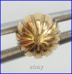 Genuine BREITLING 18K Yellow Gold Crown Watch Replace Repair Part 6.8mm Tap 7