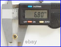 Genuine BREITLING 18K Yellow Gold Crown Watch Replace Repair Part 6.8mm Tap 7