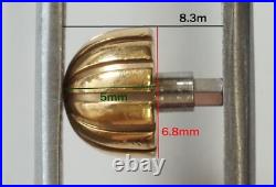 Genuine BREITLING 18K Yellow Gold Crown Watch Replace Repair Part 6.8mm Tap 7