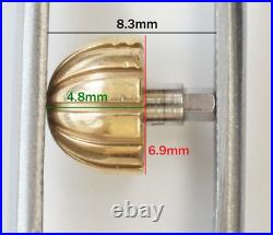Genuine BREITLING 18K Yellow Gold Crown Watch Replace Repair Part 6.9mm Tap 7