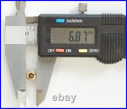 Genuine BREITLING 18K Yellow Gold Crown Watch Replace Repair Part 6.9mm Tap 7