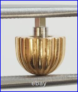 Genuine BREITLING 18K Yellow Gold Crown Watch Replace Repair Part 8mm Tap 7