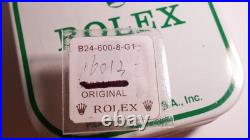 Genuine Rolex 24-600-8 gold crown 16013 case NEW SEALED -SALE- for watch repair