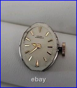 Girard Perregaux Vtg 14k Gold & Diamond Swiss Watch Parts, Scrap, Repair