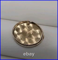 Girard Perregaux Vtg 14k Gold & Diamond Swiss Watch Parts, Scrap, Repair