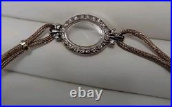 Girard Perregaux Vtg 14k Gold & Diamond Swiss Watch Parts, Scrap, Repair
