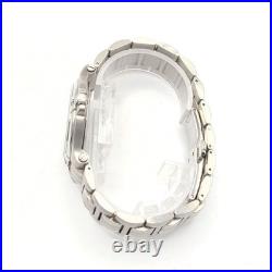 Gucci 9040M Vintage Quartz Men's Watch Black Dial Date FOR PARTS OR REPAIR AS-IS