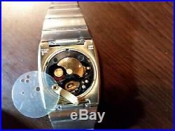 HP-01 Gold Calculator Watch Model 1 Hewlett Packard HP-1 for Parts or Repair