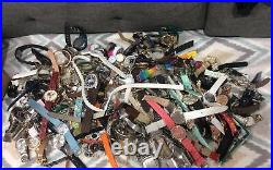 HUGE LOT Of Wristwatch Watches For Parts Repair Craft (UNTESTED/AS IS)
