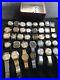 HUGE VINTAGE WATCH HUGE LOT OF 38 With CARTIER BOX PARTS REPAIR RESALE Enthusiasts