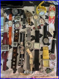 HUGE WATCH LOT for PARTS REPAIRS CRAFTS Mixed Type Untested Watches