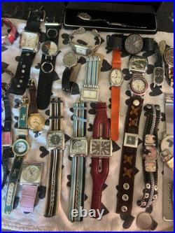 HUGE WATCH LOT for PARTS REPAIRS CRAFTS Mixed Type Untested Watches
