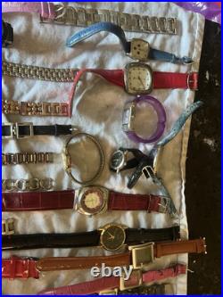 HUGE WATCH LOT for PARTS REPAIRS CRAFTS Mixed Type Untested Watches