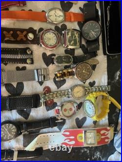 HUGE WATCH LOT for PARTS REPAIRS CRAFTS Mixed Type Untested Watches