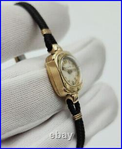 Hamilton 14k Solid Gold Case Ladies Mechanical Vintage Watch PARTS / REPAIR