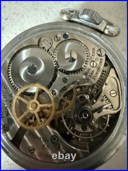 Hamilton 4992B 22J U. S. Govt WWII Military Pocket Watch Parts Repair