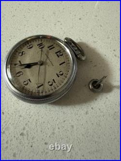 Hamilton 4992B 22J U. S. Govt WWII Military Pocket Watch Parts Repair