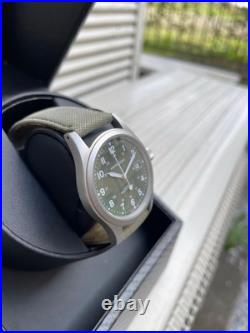 Hamilton H694190 Watch Not Tested With Box Sold As Is For Parts Or Repair Junk