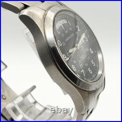 Hamilton Khaki H644550 Swiss Watch Automatic Crown Missing Junk For Parts Repair