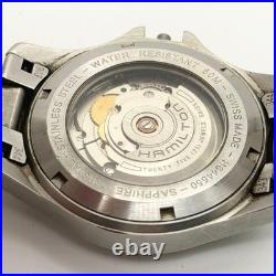 Hamilton Khaki H644550 Swiss Watch Automatic Crown Missing Junk For Parts Repair