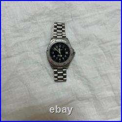 Hamilton Khaki Sub 660ft Silver Watch For Parts/Repair From JAPAN