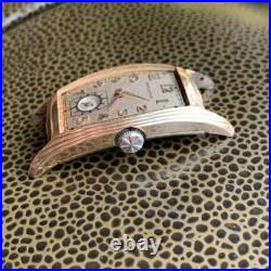 Hamilton Lynwood Curved Case 980 Gold Filled Art Deco Wristwatch PARTS /REPAIR Hamilton Lynwood Curved Case 980 Gold Filled Art Deco Wristwatch PARTS /REPAIR