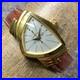 Hamilton Ventura Women 6334 Brown Leather Quartz For Watch Parts Or Repair Only
