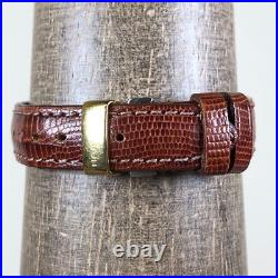 Hamilton Ventura Women 6334 Brown Leather Quartz For Watch Parts Or Repair Only