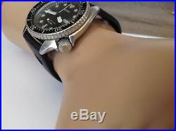 Handsome Mens Seiko 7c43-6010 Divers Watch For Parts Or Repair