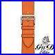Hermes Apple Watch Single Tour Orange 44mm Band Leather Replacement Repair Part