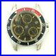 Heuer 1000 Diver Black Dial Chrono Stainless Steel Watch Head For Parts/repairs