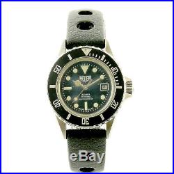 Heuer 980.015 Prof Diver 1000 Series Black Dial S. S. Ladies Watch- Parts/repairs