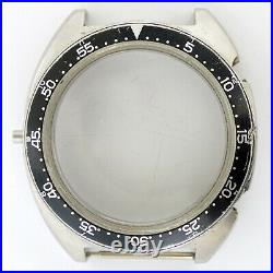 Heuer Autavia 1163 Chrono Stainless Steel Watch Case Frame For Parts/repairs