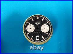 Heuer Caliber 12 Watch Movement& Dial, For Parts And Repair, Some Parts Missing