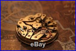 High End and Old pocket watch Working well with the key For parts or repair