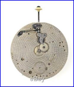 High Grade Swiss Lever Ultra Slim Pocket Watch Movement Spares Or Repairs H55